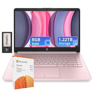 HP Flag 14인치 노트북 1년 오피스 365 | 8GB RAM 1.22TB 스토리지(64GB EMMC 160GB 도킹 스테이션 1TB 클
