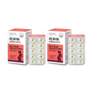 락피도 맘엔맘엔 오메가3 635mg, 60캡슐, 2개