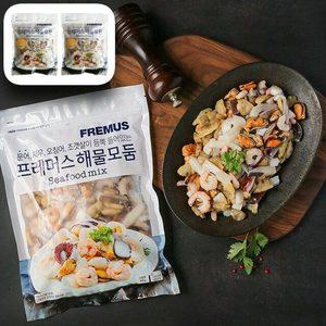 [맛군][맛꾼] 간편 냉동 손질 해물 모듬 600g 2팩