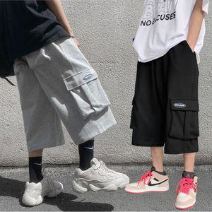 남자 7부 버뮤다반바지 밴딩 벌룬 칠부 바지 트레이닝