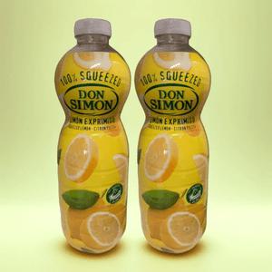 돈시몬 레몬즙 1L x 2개 레몬 착즙 원액 레몬주스 레몬수 스페인