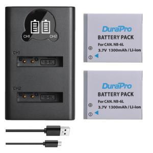 1300mAh NB-6L 배터리 캐논 파워샷 S95 SX280HS S120 D30 SX275