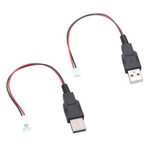 신호와 힘 이동을 위한 XH2.54 2P 끝 케이블에 믿을 수 있는 USB 남성