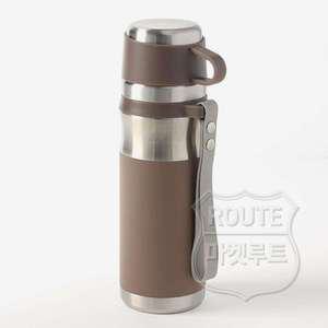 차망 보온병 브라운 500ML 스텐 보틀