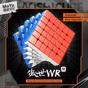 Moyu Aoshi WRM 6x6 마그네틱 매직 스피드 큐브 스티커리스 전문 피젯 장난감 Aoshi 6x6 큐브 매직 퍼즐