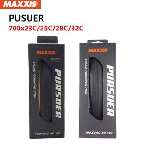MAXXIS PURSUER 도로 자전거 타이어 안티 펑크 외부 타이어 훈련 접이식 외부 타이어 700x23C 700x25C 700x