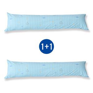[애슐리데코]세미 고래 바디필로우 커버 2장, 35x130