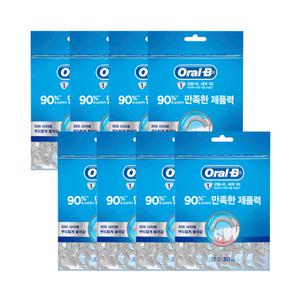 오랄비 C자형 치실 30개입 8개