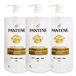 팬틴 극손상케어 샴푸 1200ml X 3개 / 대용량