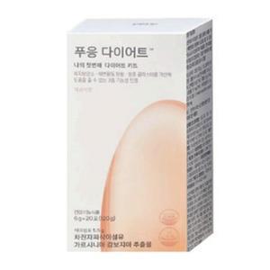 (NEW) 푸응 복숭아맛 6g x 20포