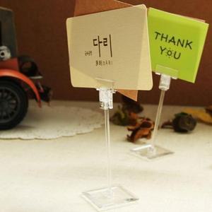 [RG646724]미니 쇼 20개 알림표시 명함꽂이 고정집게