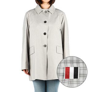 [톰브라운] 24SS (FOC834A F0495 035) 여성 체크 코트