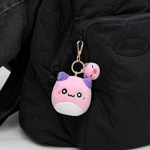 [오키티]C메이플스토리 핑크빈 더블 인형 키링 열쇠고리1839
