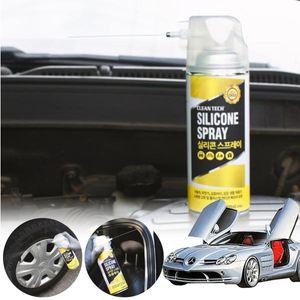 SLR 크린텍 실리콘 스프레이 420ml 내장재색상복원 고무경화방지 타이어광택