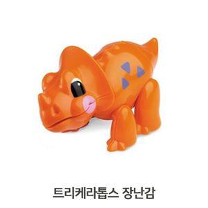 감각 발달 시청각 트리케라톱스 공룡인형 유아 장난감