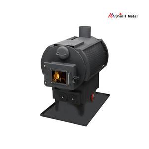 신일금속 SL-110M 업소용 안전망부착 화목난로 25평형