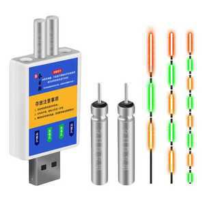 찌케이스 야외 낚시 플로트 충전식 Cr425 USB 충전기 스마트 전자 야간