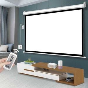 스크린 리모컨 HD 120인치 화이트 전동 업소용 169 흰색 플라스틱