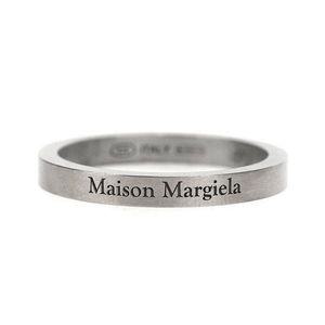 [메종마르지엘라]25SS  여성 MM6 인그레이빙 로고 링 반지 실버 SM1UQ0080 SV0158 951 125460934