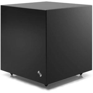 오디오 프로 SW-5 파워 서브우퍼 스피커 | 8 u201D Woofer, 35-130Hz, 150W 앰프, 홈 시어터 및 서라운드 사운드 시스템용 베이스 RCA 케이블 입력 블랙