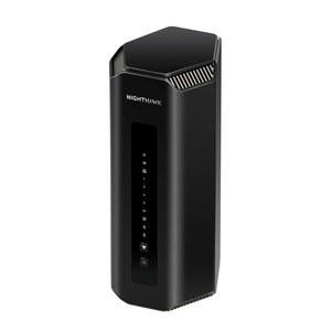 넷기어 나이트호크 WiFi 7 라우터(RS700S) BE19000 19Gbps 무선 속도 u2013 10Gb 인터넷 포트 트라이밴드 기가비트 게이밍 라우터 커버 3,500평방피트, 200대의 디바이스 VPN, 6Ghz 밴드, 1 u2013 년 갑옷 포함