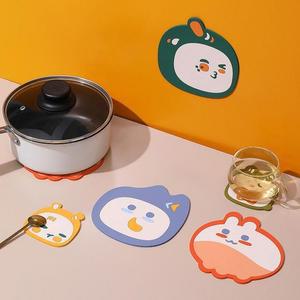[JHQR97T1_4B]티코스터 실리콘티코스터 컵받침대 코스터