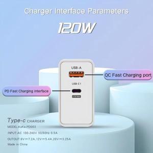 샤오미 120W 고속 충전기  USB 3.0 C타입 PD 케이블  어댑터  아이폰 호환호환 삼성호환 픽셀 핸드폰용