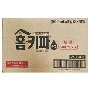 [셀러허브 패션][JHQQ6P77_4B]홈키파 수성(무향) 500MLx3입 1박스(8입)