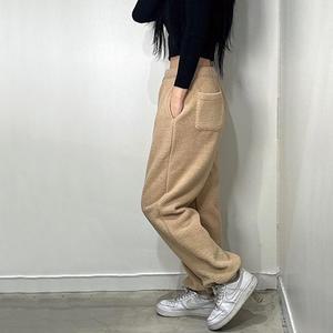[오노마] ONM 양털 뽀글이 트레이닝 기모 바지 조거 후리스 팬츠