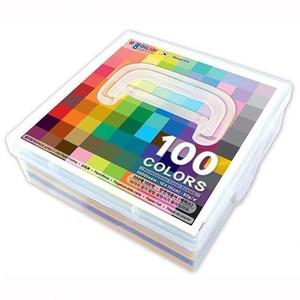 [하프클럽/셀러허브_여성트랜드패션]100컬러 단면색종이 500매 (케이스)