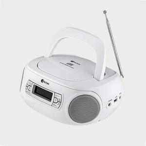 휴대용 아남 포터블 CD플레이어 블루투스 MP3 스피커 화이트