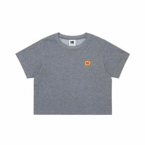 반팔라운드티 UQS K5222ERS34CHC 시그니처 로고 아스킨 반팔 티셔츠 우먼 CHARCOAL
