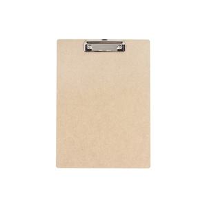 세로형 클립보드 알파 MDF 우드 A4