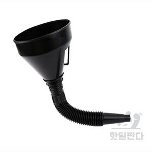 핫딜판다 휴대용 비상급유 주유 자바라 깔대기 휘발유 오일깔대기 난방유