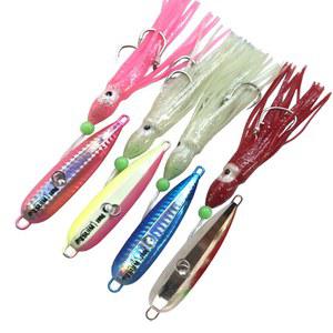 인치쿠 지그 메탈 문어 스커트 킹피시 도미 그루퍼 슬로우 지깅 루어 인공 낚시 미끼 80g 100g 120g 150g 200g 250 1PC