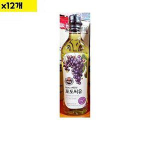 [셀러허브 패션][JHOMN3S2_52EP]도매 유통 포도씨유(백설 900ml) x12개