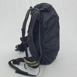블랙 방수커버 배낭 35L 책가방
