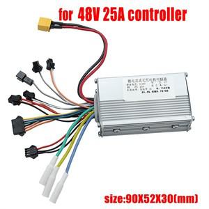 N63R-JP 48V 25A 컨트롤러 JP 전기 스쿠터 액세서리 용 홀 컨트롤러가없는 브러시리스 모터
