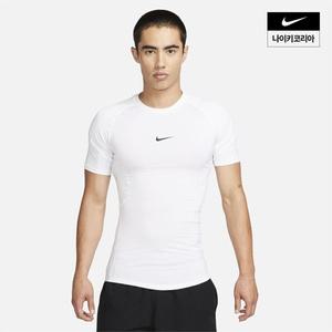 [매장정품] 나이키 NIKE 프로 드라이 핏 남성 타이트 반팔 탑 FB7933-100 756669