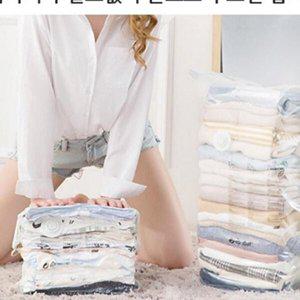 대형 패딩 압축팩 1P 이불 의류 정리 진공 압축 파우 (WFH64PY)