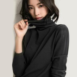 [오노마] ONM 레이어드 니트 이너티 간절기 목폴라 레이어드티