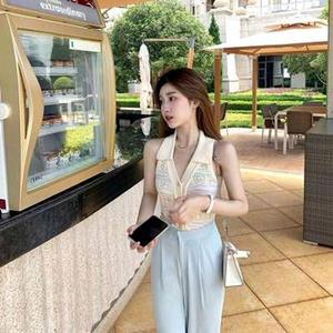 [오노마] ONM 오프숄더니트 민소매 URS797946 브이넥니