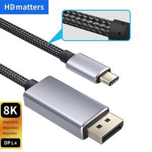 모니터연결케이블 연결선 3 Thunderbolt USB C to Displayport 14 케이블 8K 4K 144Hz 2K 165Hz 31 Type DP
