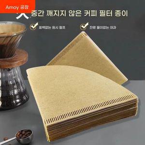 수제 커피 포트 커피 타입 컵 필터지 필터 콘 모양의 파우더 v60 드립 종이