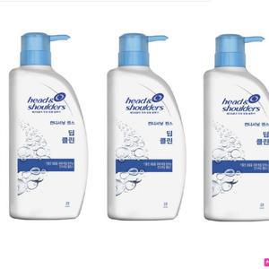 [RGN4M572]피앤지 헤드앤숄더 딥클린 린스 850ml 3묶음
