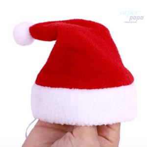 [슈퍼아빠몰] 동물용 산타모자 애견모자 애견겨울옷 귀여운강아지패션