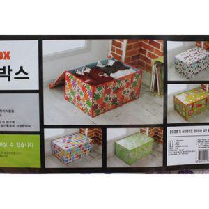 이쁜이 옷박스 대 정리함 수납 부직포정리 고급의류함 다용도함 케이스 상자 뚜껑 가정용