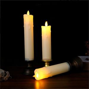 (40cm) LED 초 할로윈데이 꾸미기 홈파티 꾸미기 촛불 소품/LED양초/전기초/전기촛불/전기양초/전자초/촛불