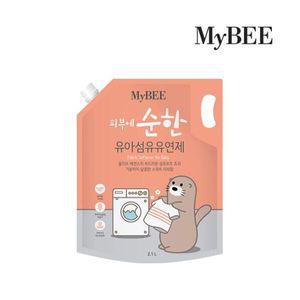 마이비 피부에순한 유아유연제 리필(2100ml)_스위트터치향
