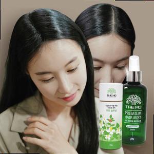 더모솔루션 천연 흑채+미스트 정수리 탈모 새치 커버